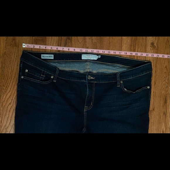 Torrid Jeans Relaxed Boot Cut Jeans 24R - Picture 3 of 10